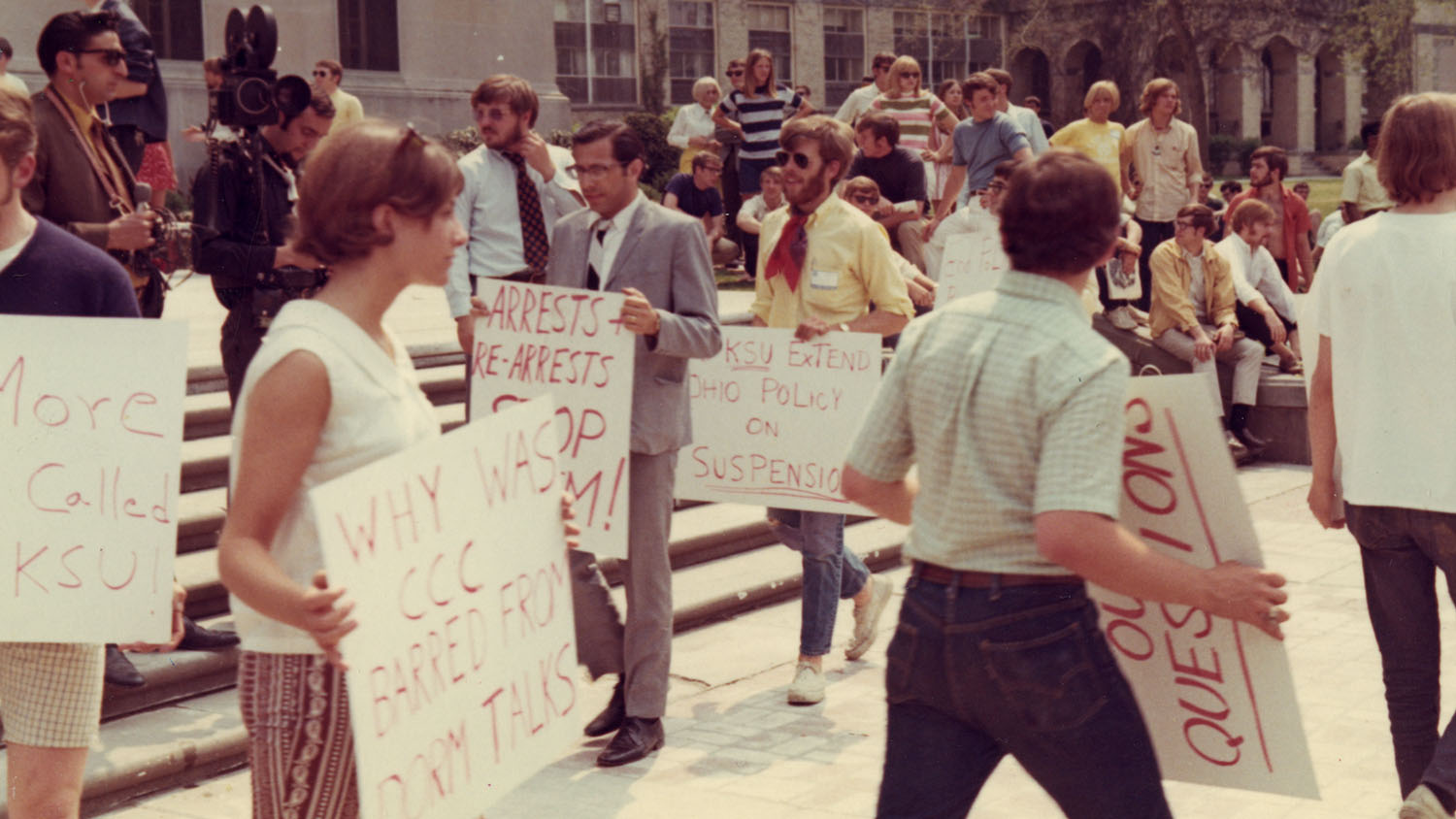 Explore the Kent State Shootings Digital Archive (photo by Bill Greiner, May 1969)