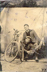 Photograph of Arthur J. Trory and friend