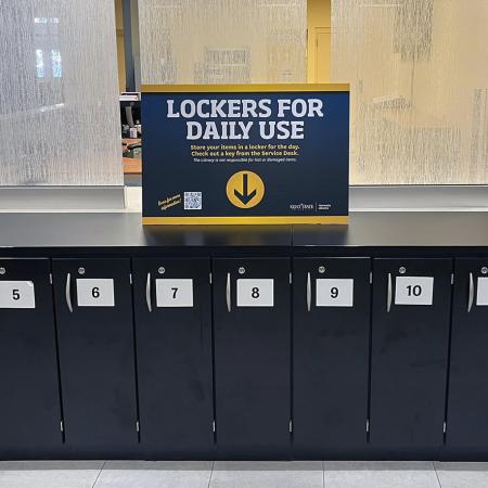 Lockers 1st Floor
