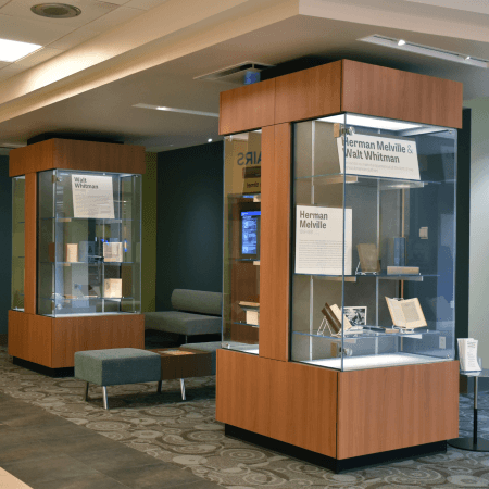Photo of Marovitz Gallery display, March 2019